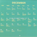 Large Monthly Wall Paper Calendar for Hanging